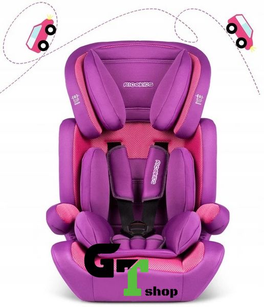 Автокресло Rico Kids Massi 9-36 кг Pink (Польша)