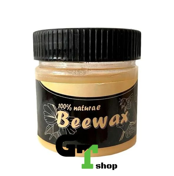 Полироль для мебели Beewax 80 г / Восковой полироль для мебели