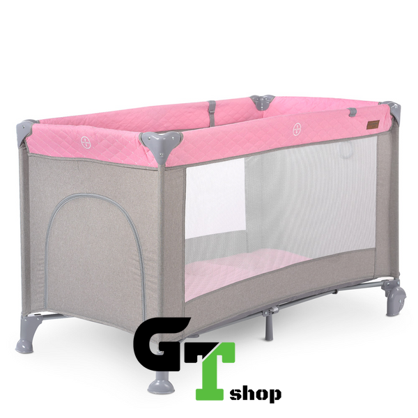 Манеж ME 1096 ACTIVE Pink Gray