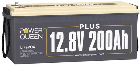 Аккумулятор LifePo4 200Ач Plus 12,8V 2560Wh BMS PowerQueen (Германия)