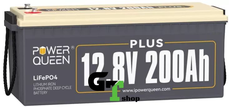 Аккумулятор LifePo4 200Ач Plus 12,8V 2560Wh BMS PowerQueen (Германия)