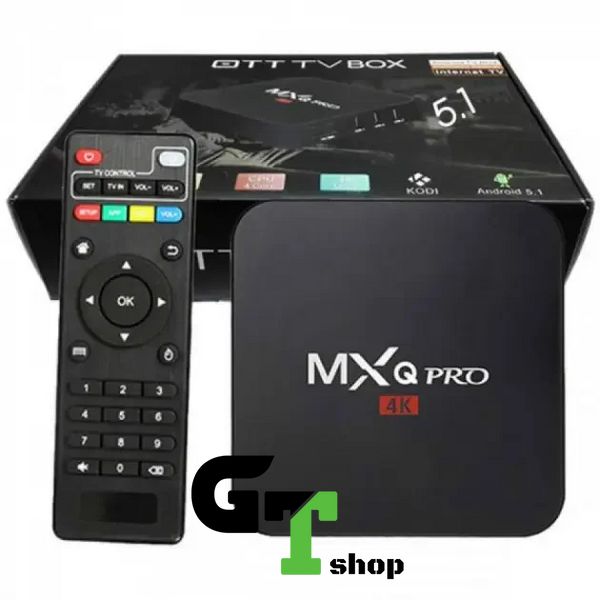 Android TV приставка Smart Box MXQ PRO 1 Gb + 8 Gb Professional медиаплеер смарт мини приставка PRK