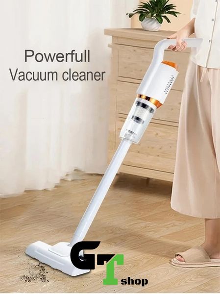 Акумуляторний пилосос без мішка Vacuum Cleaner 2000 mAh 120 Вт бездротовий, вертикальний