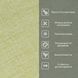 Лляні теплі шпалери на самоклейці оливкового відтінку 2800*650*2mm (D) SW-00001499