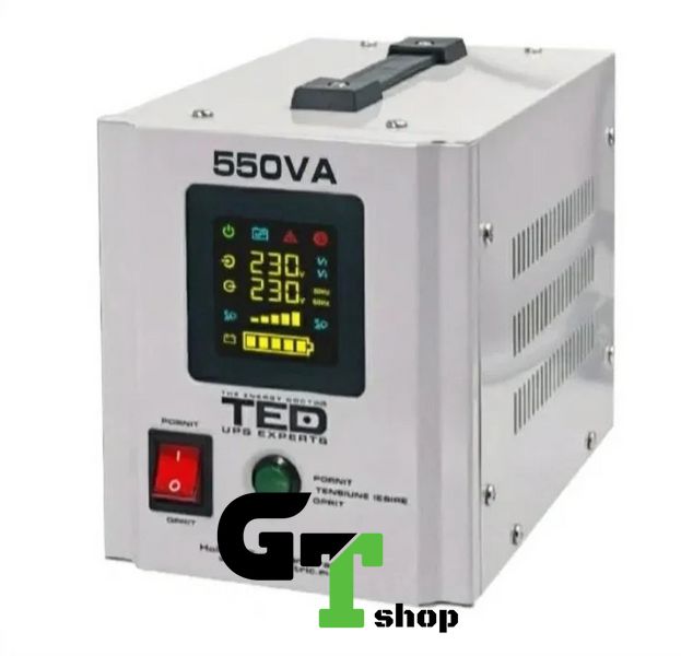 Резервне джерело живлення TED Electric UPS 550 BA 300 Вт 12 В