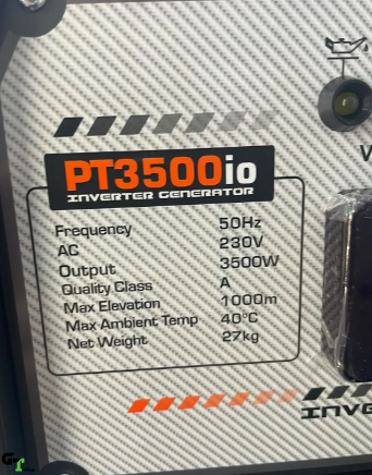 Гeнepaтop інвepтopний бeнзинoвий Okaуama PT-З500IO 2.8/3.5 кВт