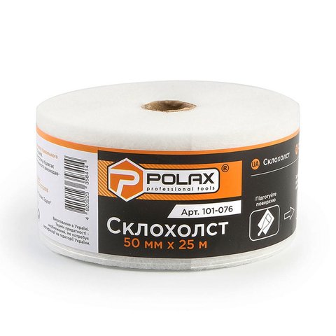 Склохолст Polax армований 50 мм х 25 м (101-076)