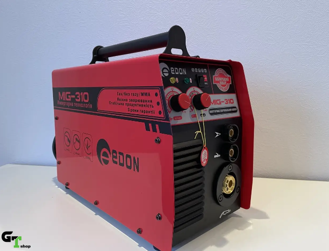 Інверторний зварювальний напівавтомат EDON MIG-310 (2в1 MIG+MMA).