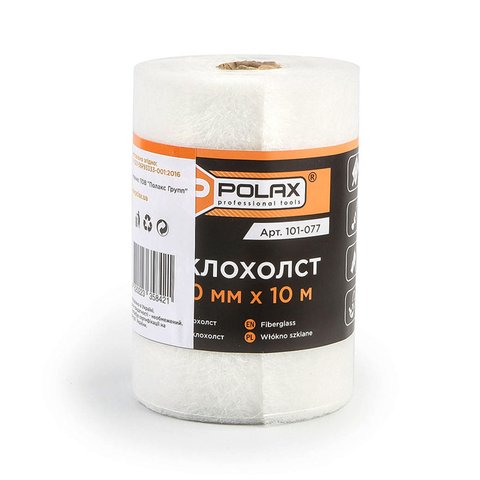 Склохолст Polax армований 100 мм х 10м (101-077)