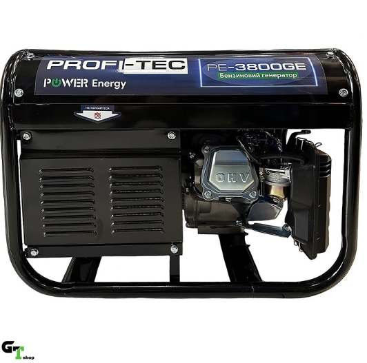 Бензиновий генератор PROFI-TEC PE-3800GE (3.8 кВт, електростартер)