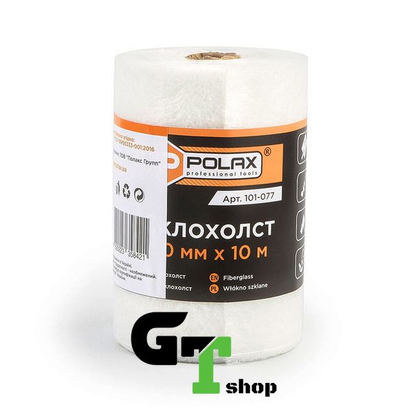 Склохолст Polax армований 100 мм х 10м (101-077)