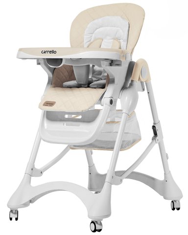 Стілець для годування CARRELLO Caramel CRL-9501/3 Cream Beige /1/ MOQ