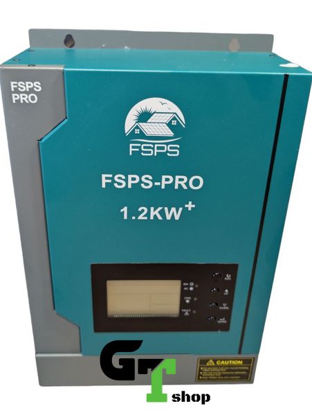 Інвертор сонячний FSPS PRO+ 1,2 кВт з чистою синусоїдою