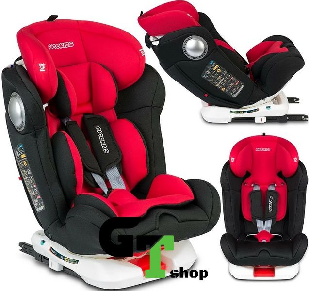 Автокресло Ricokids Spinway Pro 0-36кг Red (Польша)