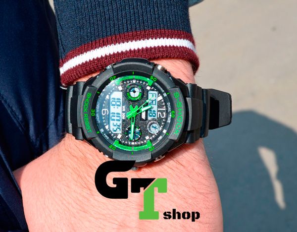 Skmei S-Shock Green 0931