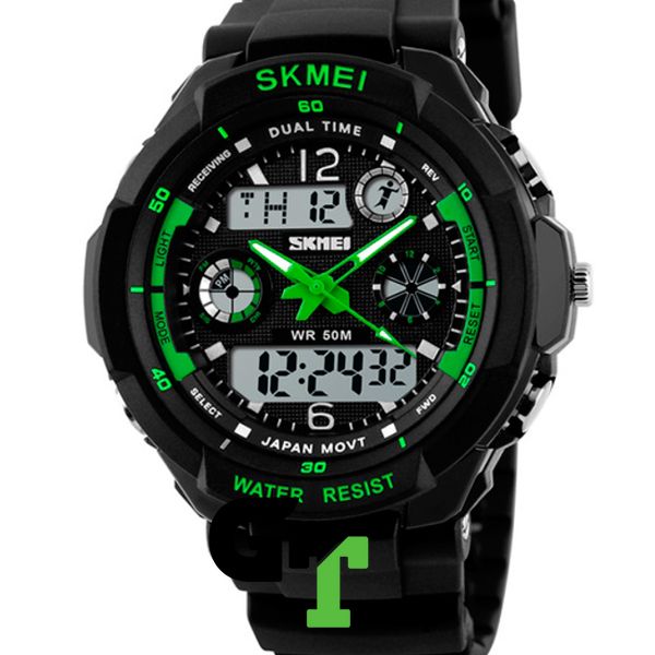 Skmei S-Shock Green 0931