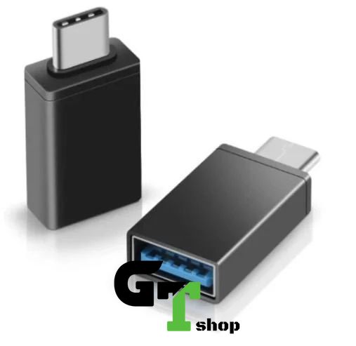 Переходник USB OTG-01 с телефона на флешку - Type-C черные