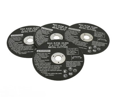 Відрізний диск по металу для пневмоболгарки 3" (5 шт.) AIRKRAFT ACW-001