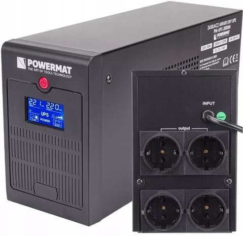 ИБП Powermat 2000ВА 1200Вт (Польша)