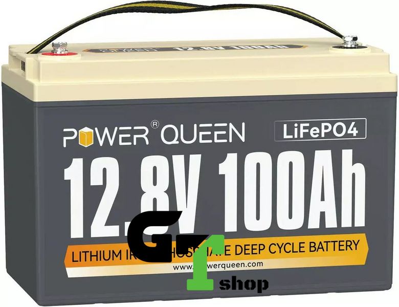 Аккумулятор LifePo4 100Ач 12,8V BMS PowerQueen (Германия)