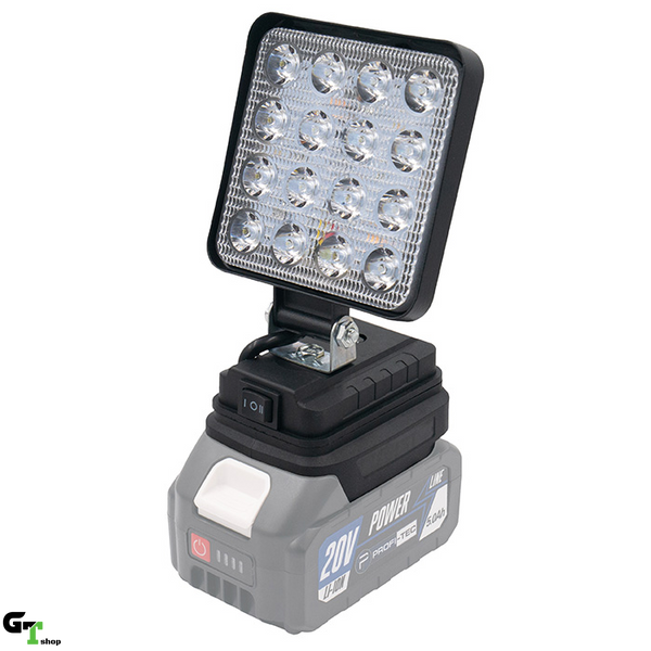 Акумуляторний світлодіодний ліхтар PROFI-TEC PT812G POWERLine (без акумулятора та зарядного пристрою)