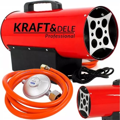 Тепловая пушка газовая Kraft Dele 15кВт KD11703 (Германия)