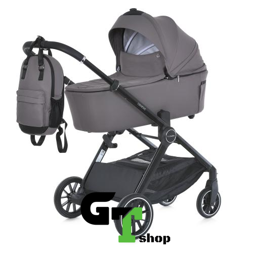 Коляска дитяча 2в1 ME 1126 GENESIS Taupe Gray