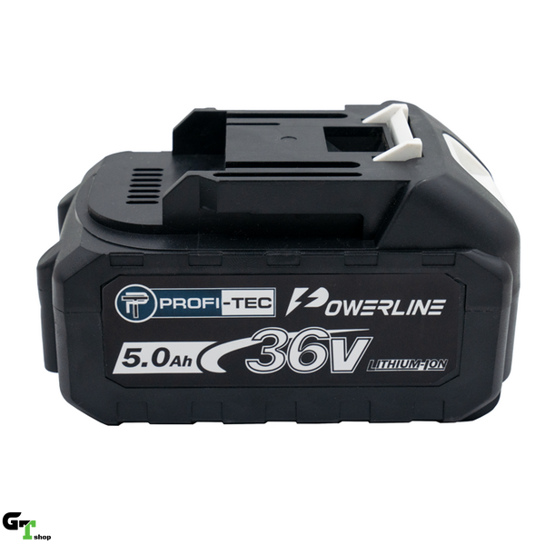 Акумуляторна батарея PROFI-TEC BL3650 POWERLine (5.0 Аг, з індикатором заряду)