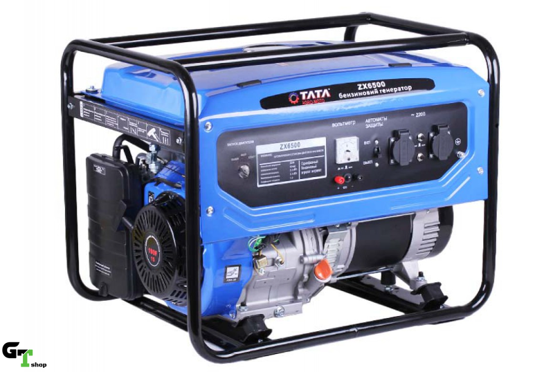 Генератор бензиновий TATA ZX6500E 5KW (електростартер, 1 фаза, 5.5 кВт)